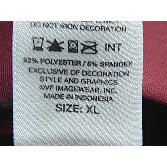 Harley Davidson Women Scoop Neck Rose Colored Shirt Ruched Sz XL Buddy Stubbs Az - Picture 7 of 11